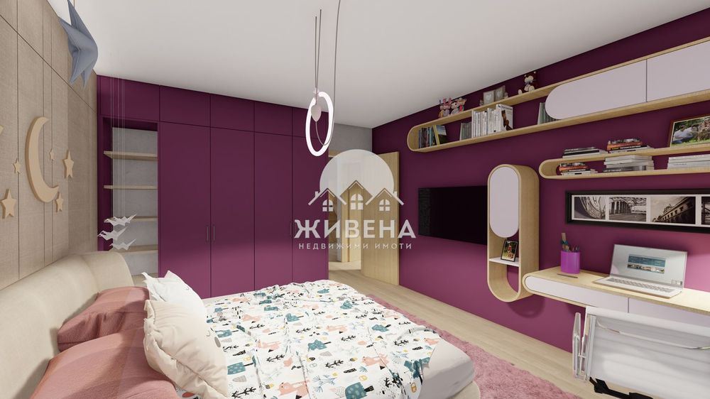 Продава нова къща в строеж в м-т Траката, площ 220 кв.м