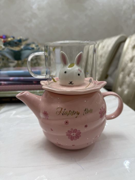 Мини чайник с кружкой