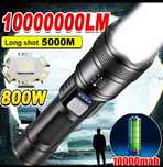 Lanterna telescopic, tactica - Li-ion USB C/powerbank