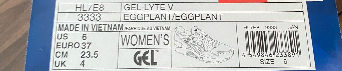 Asics gel lyte de femei  ( 9/10 )