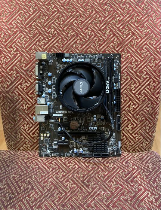 Игровой Комплект AM4 [Ryzen 5 2600 + A320 + 16GB HyperX DDR4]