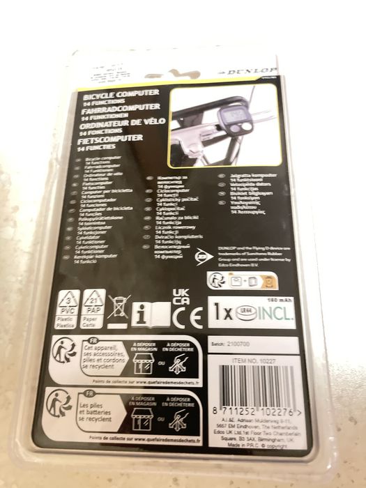 Computer bicicleta Dunlop