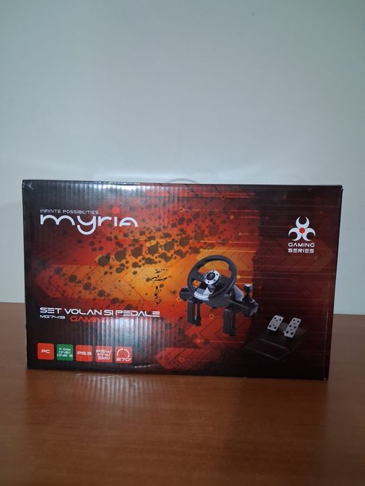 Vând Volan Gaming Myria ( GARANȚIE 2 ANI)