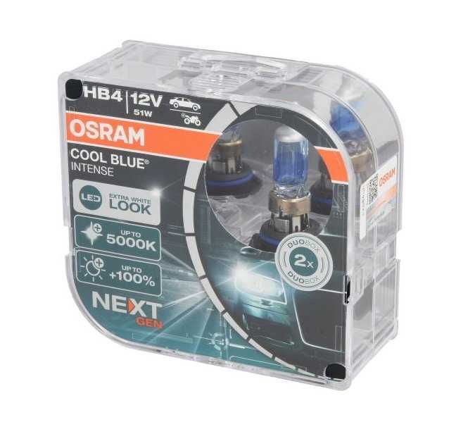 Халогенни крушки Osram COOL BLUE INTENSE NEXT GEN +100%  H1, H4, H7...