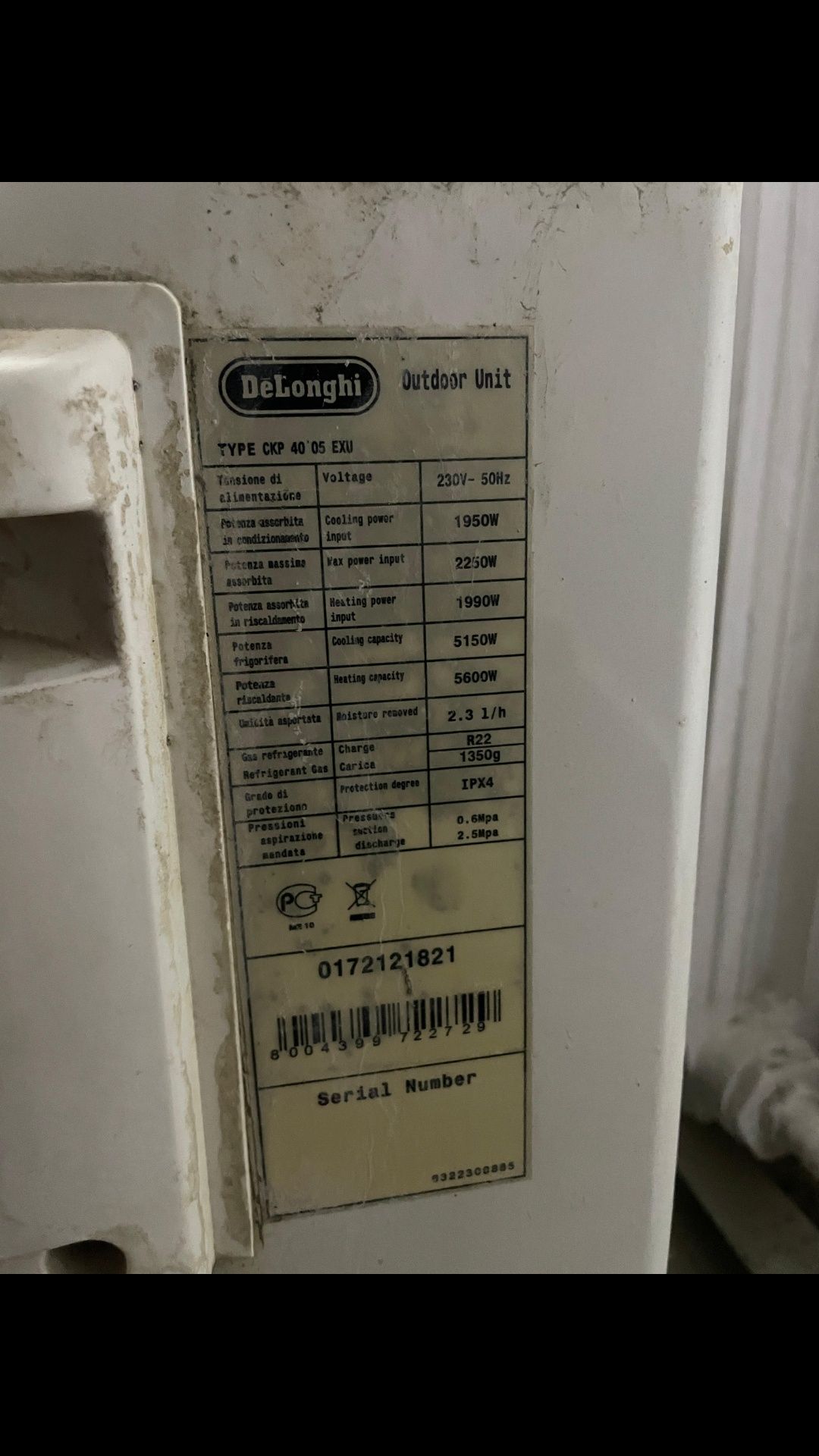 Кондиционер Delonghi