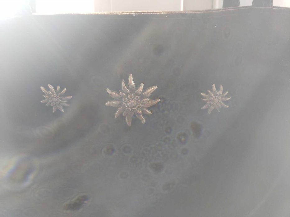 Чанта кафява с еделвайс