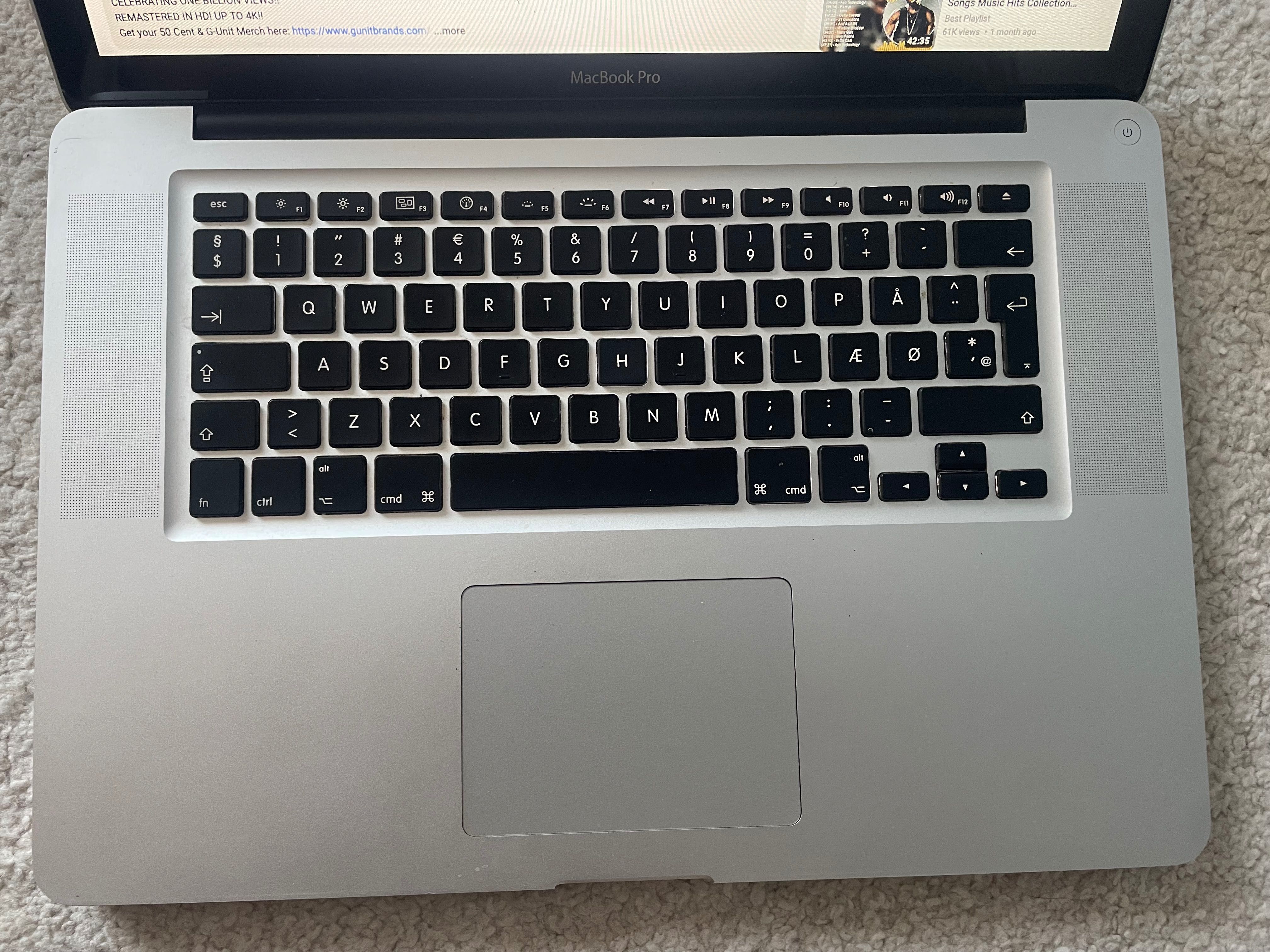 Macbook pro 15 2011 i7