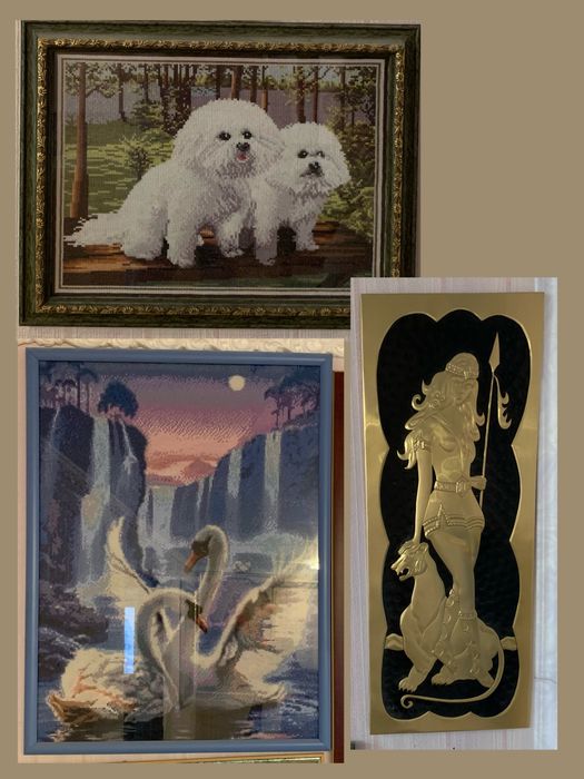 Картины разных размеров