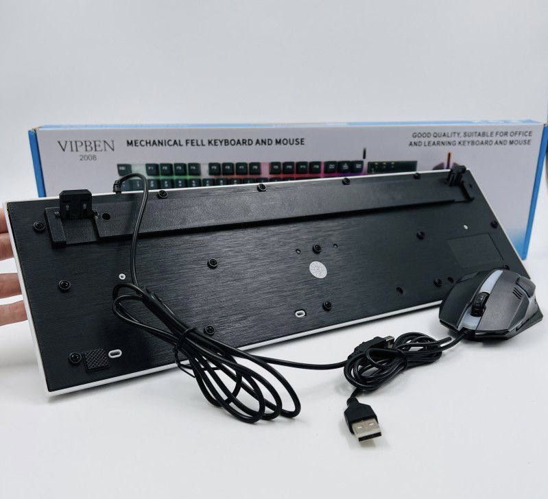 Игровая клавиатура+мышка 2 в 1 с подсветкой Combo