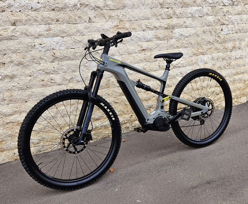 Bicicleta electrica carbon Bosch cannondale habit full suspension