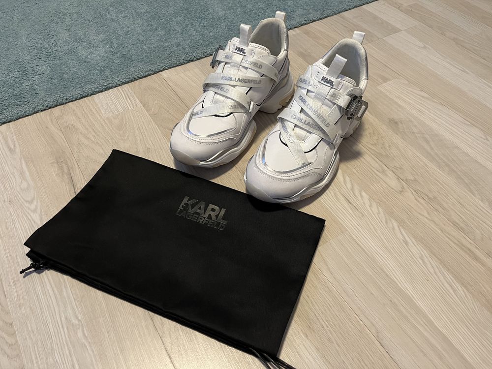 Karl Lagerfeld Adidasi/Sneakers Albi masura 40