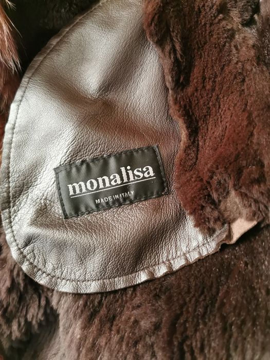 Естествена кожа палто