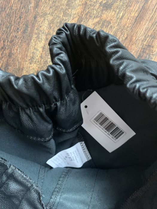 Pantaloni scurti de party din piele marimea S