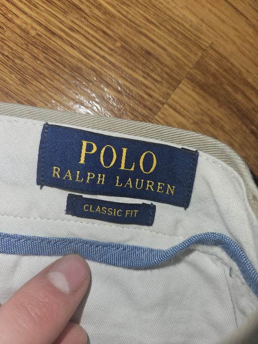 "POLO Ralp Lauren" blugi chinos noi crem