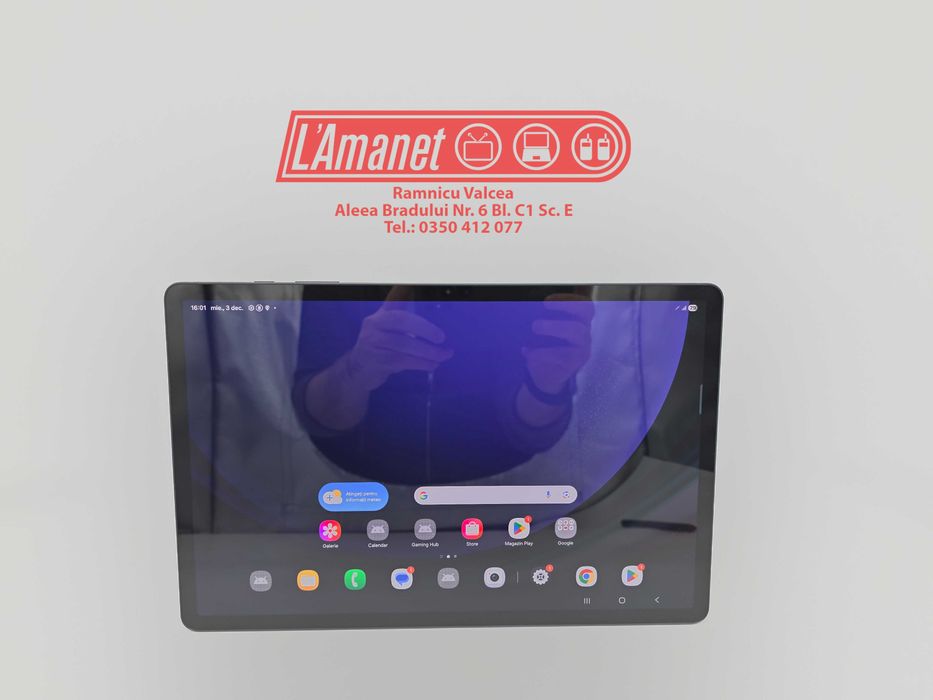 Tableta 12.4" Samsung Tab S9+ 5G Black 256GB 12GB FullBox Stare Buna