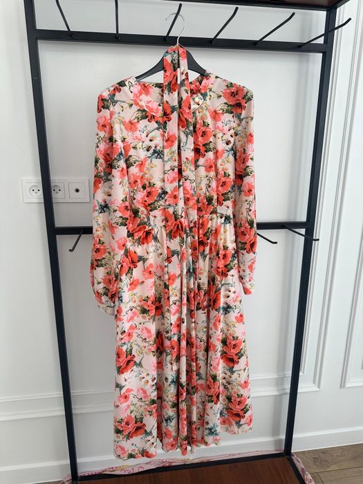 Платье цветочное