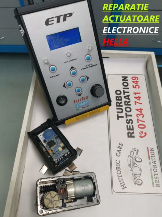 Actuatoare turbina - testam