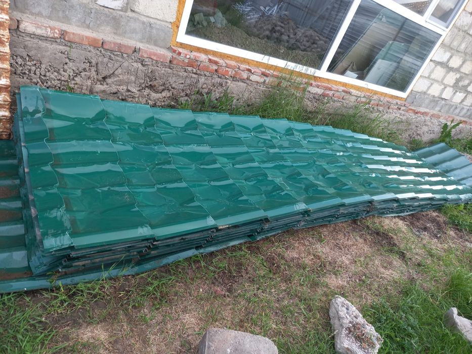 Продам металочерепицу находимся в районе Костанай Плазы