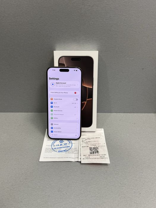 Продавам отличен iPhone 16 PRO MAX 512 GB