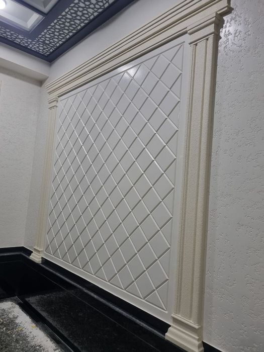 Пенопласт тяга декор травертин