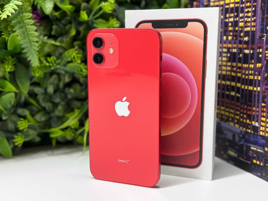 iPhone 12 64GB 100% батерия RED Гаранция