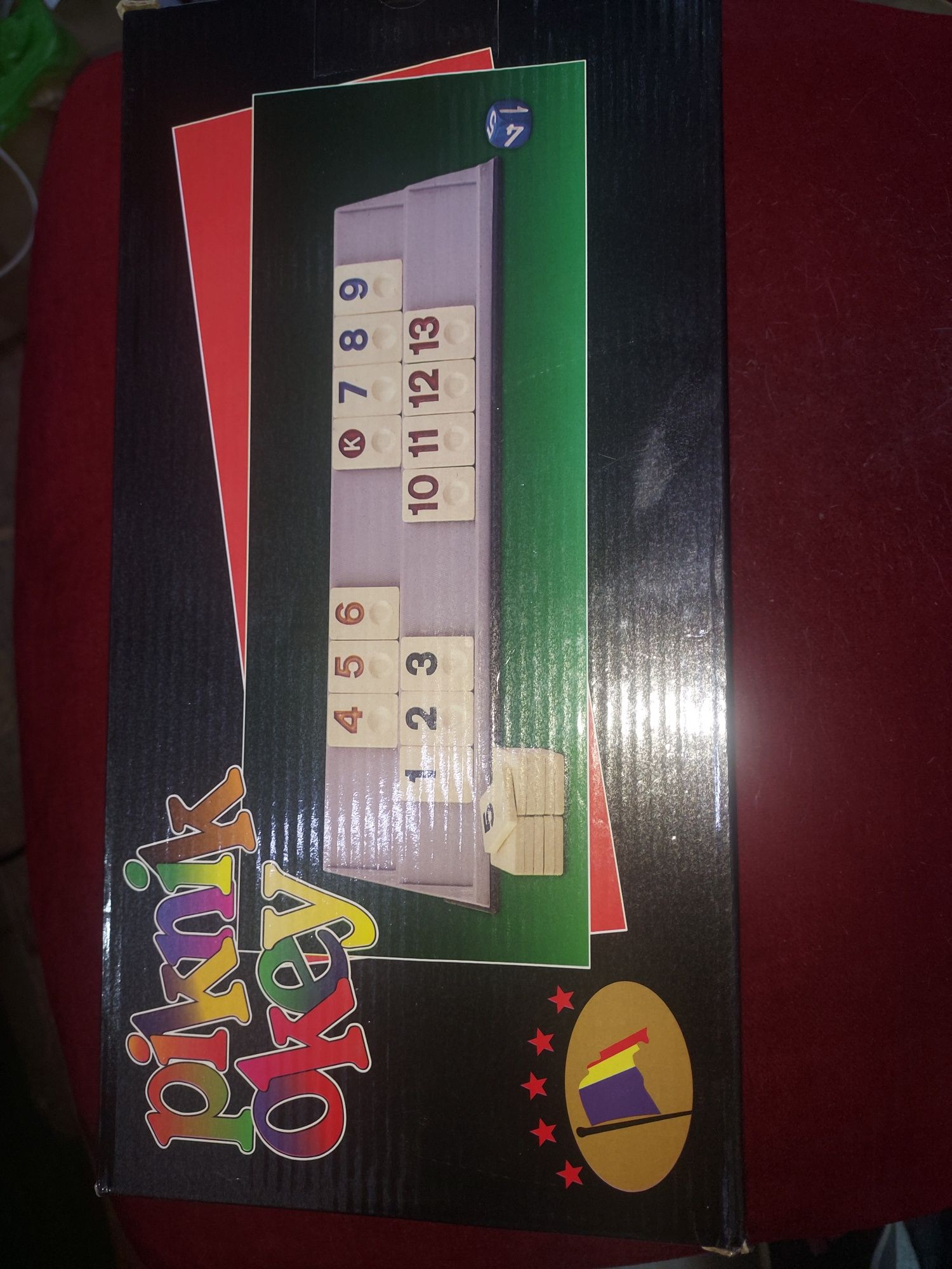 Auto Joc Remi OK Piknik Nou cu piese și table din plastic