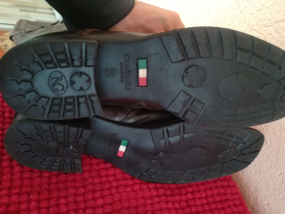 Cizme piele nr 39 Nero Giardini