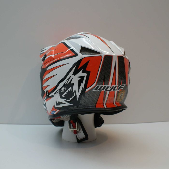 Юношеска каска за мотор WULFSPORT размер S