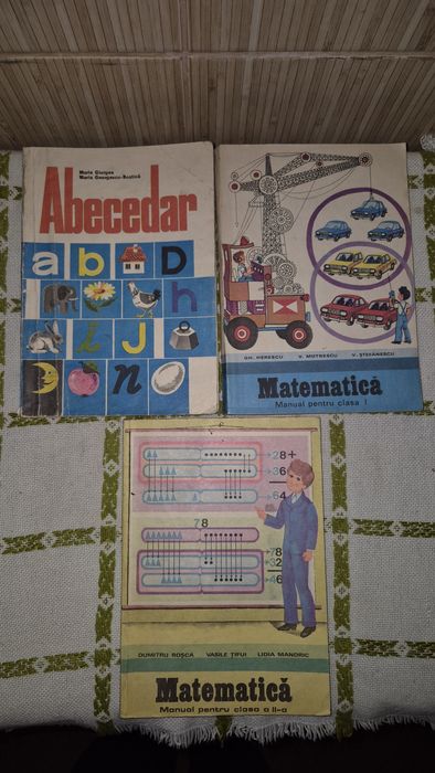 Abecedar, Matematica clasa 1, 2 vechi perioada comunista românească