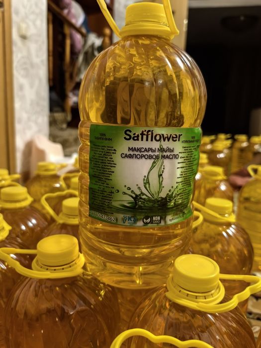 Сафлоровое масло. Мақсары майы