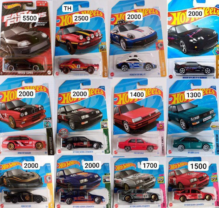 Машинки Модели Hot wheels
