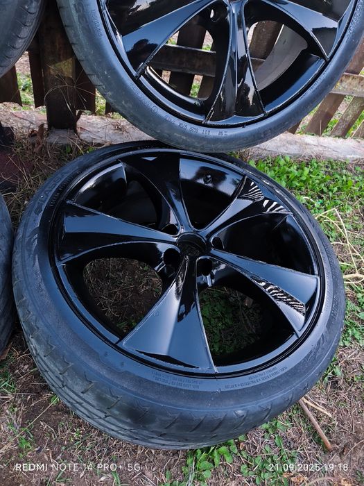 Джанти 18" 5х108 с летни гуми 235/45/18