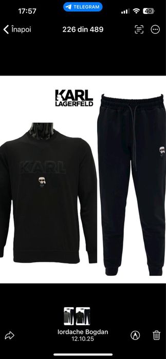 Trning unisex nou cu eticheta !