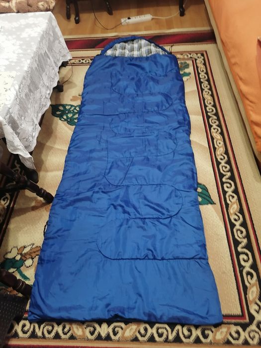 OFERTA :Sac de dormit mare (albastru)