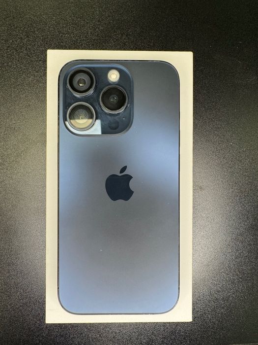 Iphone 15 Pro, Blue Titanium, 128 GB