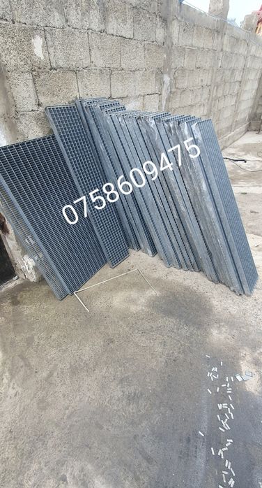 Trepte zincate 80x23cm