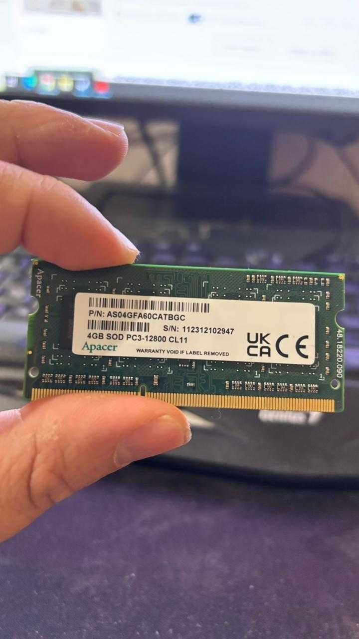 Apacer AS04GFA60CATBGC SO-DIMM 4Gb DDR3 1600 MHz