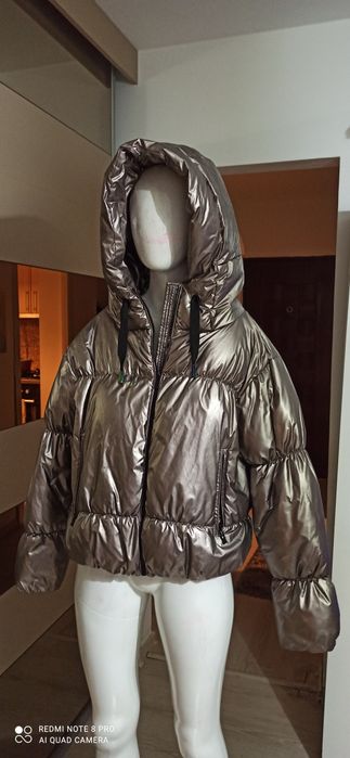 Geacă Zara metalizată