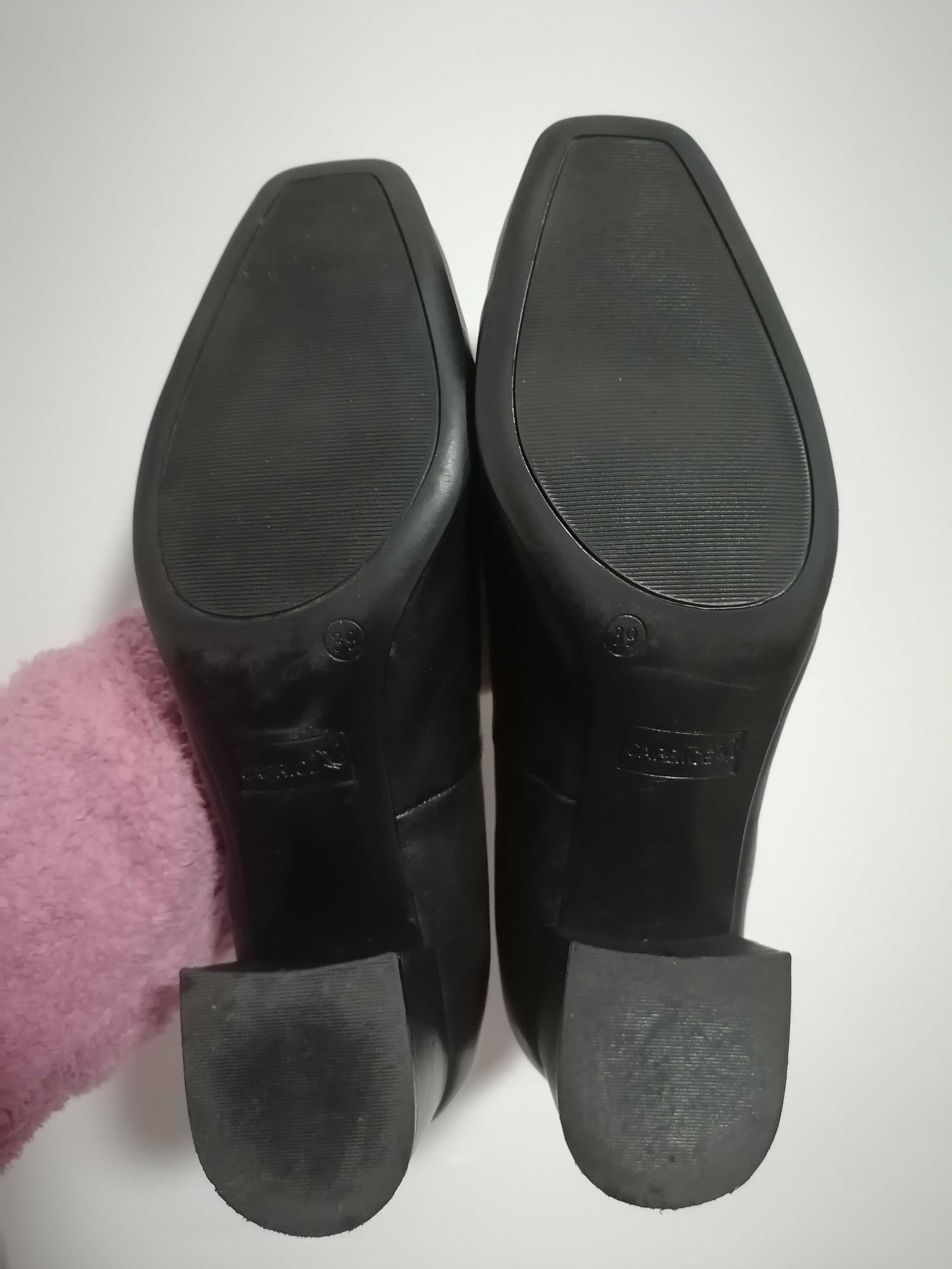 Pantofi de piele Caprice mărimea 39