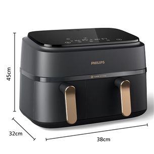 Фритюрница аэрогриль 9 л PHILIPS 3000 Series NA350/00