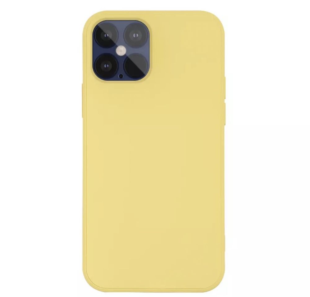 Husa Square Case Silicon Catifea Interior - Iphone 11 PRO 11 PRO MAX