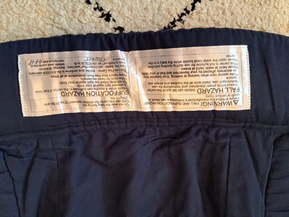 Marsupiu sistem purtare copii