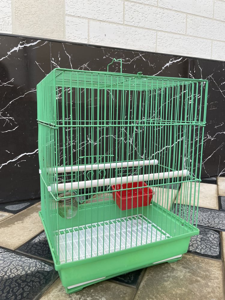 Клетка для птиц 30×22×38 см