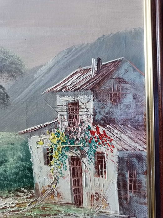 Картина маслени бои върху платно