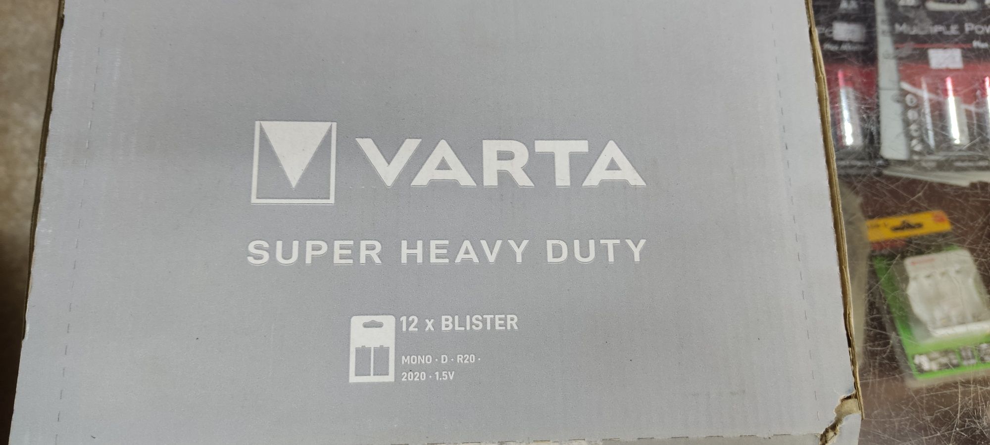 Батарейка D Varta оригинал. Оптом и Розницу. Zinc - Carbon.