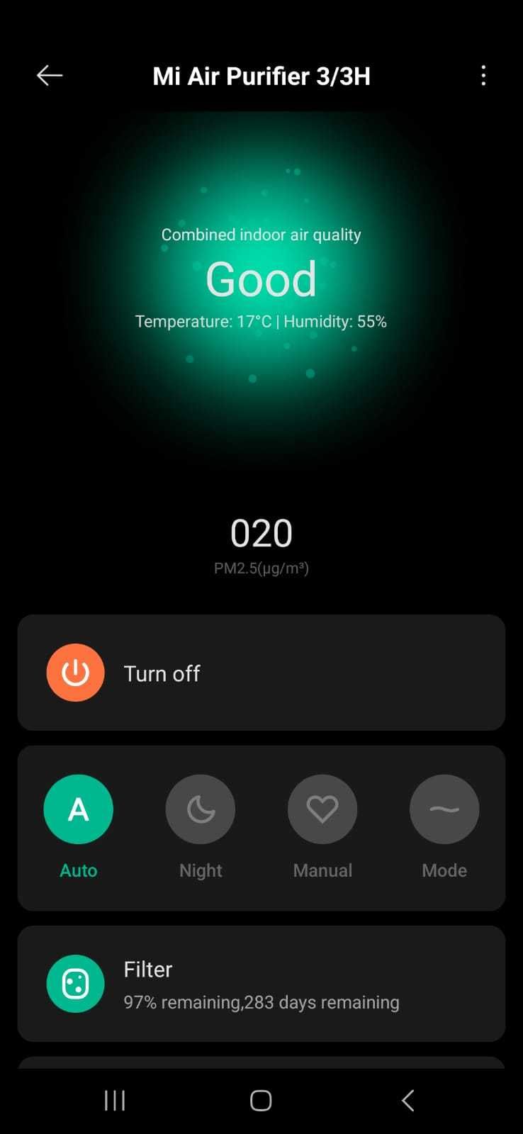 Purificator aer Xiaomi Mi Air Purifier 3H