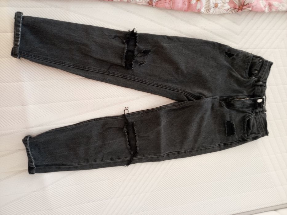 Дамски черни дънки