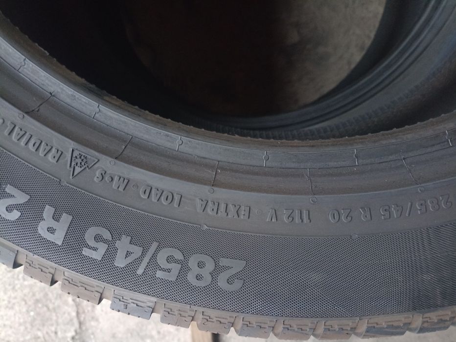 4 anvelopende iarna Continental 285/45 R20 dot 2118