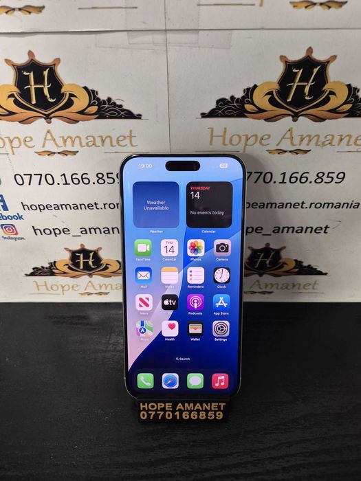 Hope Amanet P10/Iphone 15 Pro Max,512 GB / BATERIE 93%
