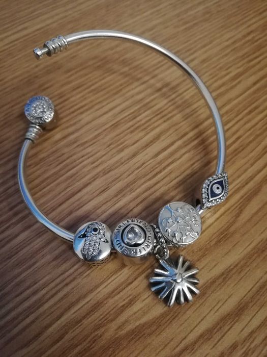 Bratara si Charmuri Argint